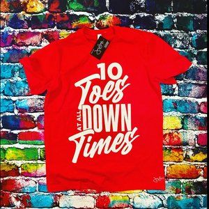 James Edwards signature tee  (10 TOES DOWN!!)